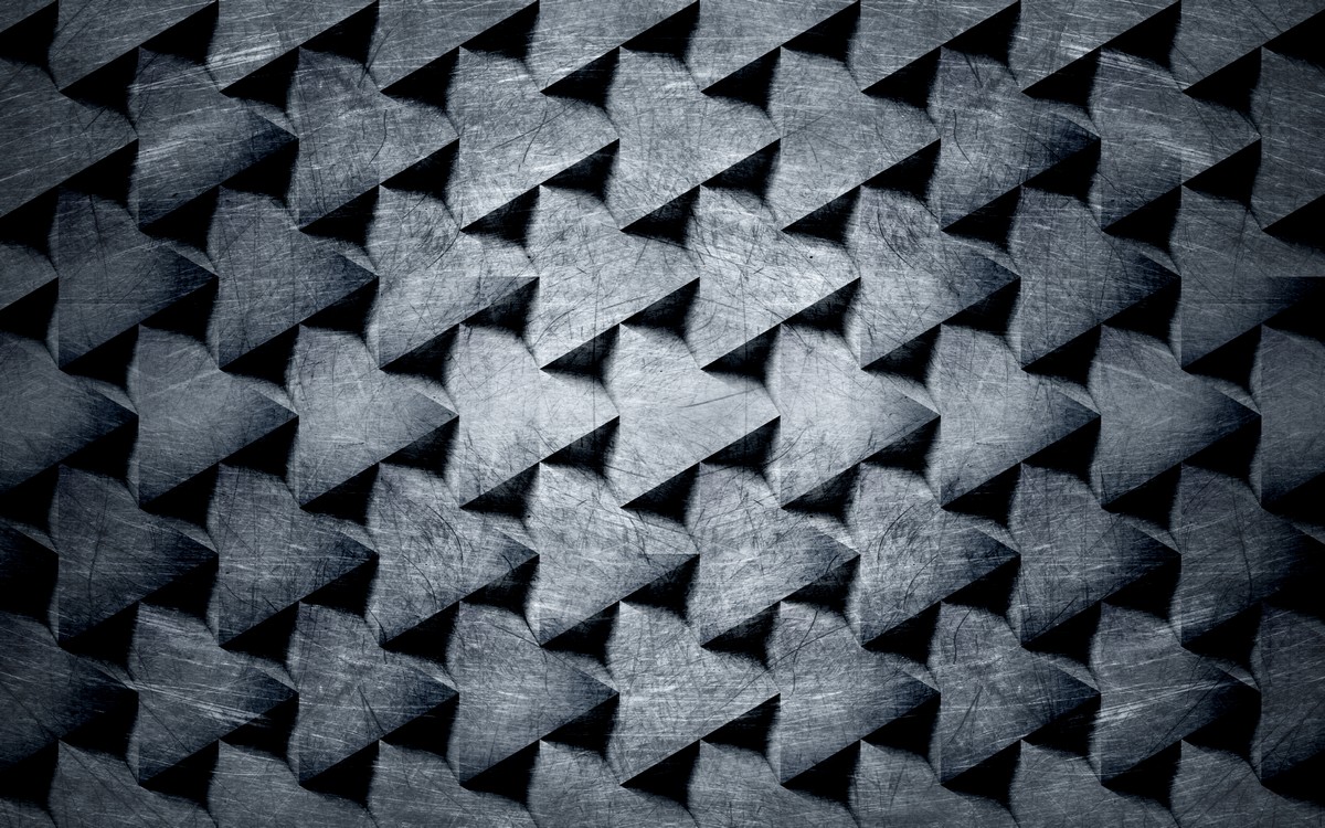 Мозаичная графика треугольников